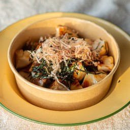 เห็ดย่างเทอริยากิปลาโอแห้งไข่กุ้ง