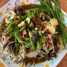 ตำซั่วหอยเชอรี่