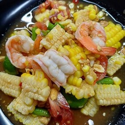 ตำข้าวโพด