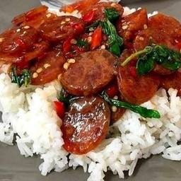 ข้าวกะเพรากุนเชียง