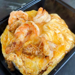 ข้าวไข่ข้นกุ้ง