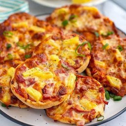MINI HAWAIIAN PIZZA 4PC พิซซ่ามินิฮาวายเอี้ยน 4 ชิ้น