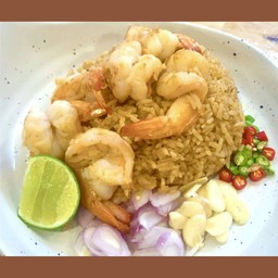 Fried Rice with Prawn Sauce ข้าวผัดมันกุ้ง