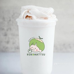 มะพร้าวนมสดปั่น