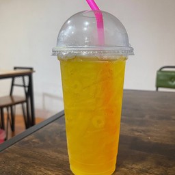 น้ำเก๊กฮวย+น้ำแข็ง1แก้ว