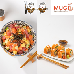[Set มูกิสุดคุ้ม G] ชิราชิด้ง+โรลแคลิฟอเนีย