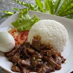 ข้าวเนื้อคั่วสามรส