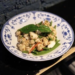 เนื้อปูผัดพริกขี้หนู