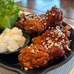 ไก่ทอดเกาหลี ซอสเผ็ด