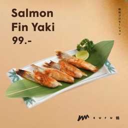 (เมนูพิเศษ) ครีปปลาแซลมอนย่าง