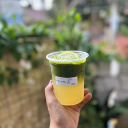 Iced matcha honey lemon มัทฉะ เลม่อน-น้ำผึ้ง