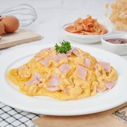 ข้าวไข่ข้น แฮม