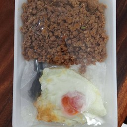 ข้าวไก่หวานไข่ดาว