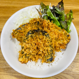 ข้าวปลาอาจิทงคัตสึ