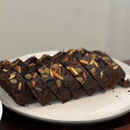 เค้กกล้วยหอมช็อกโกแลต แบบหวานน้อย