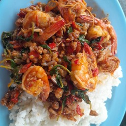 เจ๊แหม่เจ๊พรตามสั่ง ถนนตัดใหม่ตาดแคนบายพาสธกส