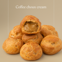 ชูครีม รสกาแฟญี่ปุ่น(Japanese Coffee Choux Cream)
