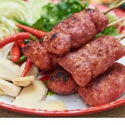 ลูกชิ้นปลาระเบิดใจแอ้น ห้าแยกปากเกร็ด