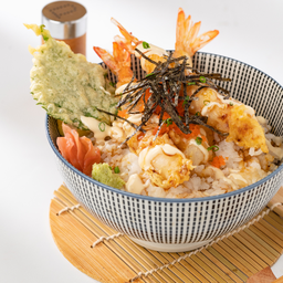 ข้าวกุ้งเทมปุระ