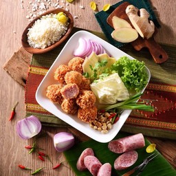 แหนมทอด