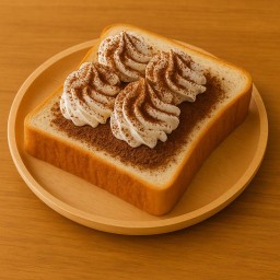 ขนมปังวิปครีมโอวัลติน