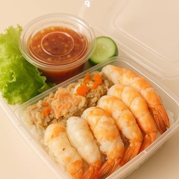 ข้าวกุ้งแกะ(xl)