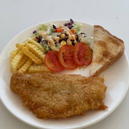 สเต็กปลาดอลลี่ทอด