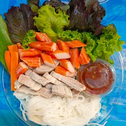 เมี่ยงหมู+ปูอัด