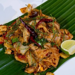 ผัดต้มยำกุ้ง