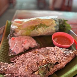 เมี่ยงปลาเผาByป้าดม🐟น้ำจิ้มถั่วตัดรสเด็ด(สูตรเฉพาะทางร้าน)😋 สุขสวัสดิ์47/1 บางครุคอนโดมิเนียม
