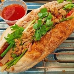 ข้าวจี่ปาเต้ พริกเผา