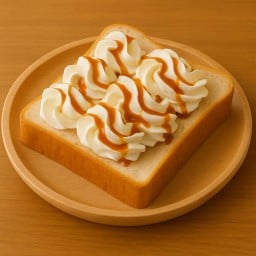 ขนมปังวิปครีมคาราเมล