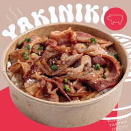 ข้าวหน้าสโมคเบคอนซอส YAKINIKU KICK