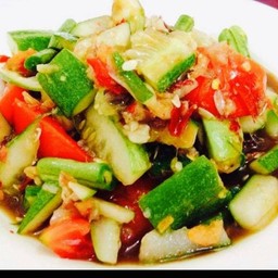 Spicy Cucumber Salad (Som Tum Tang)