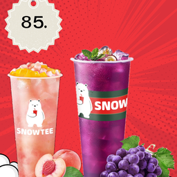 ชาพืชโฟร์ซีซั่นสปริง Peach Four Seasons Spring Tea + ชาองุ่น Grapes