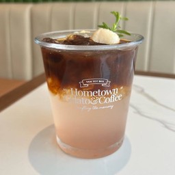Lychee Soda Americano