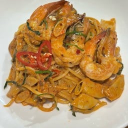 สปาเกตตีซอสต้มยำกุ้ง