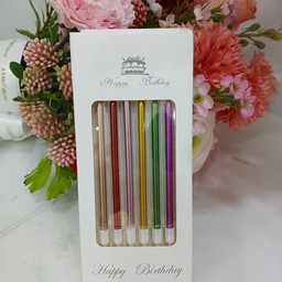 เทียนวันเกิดสีรุ้ง