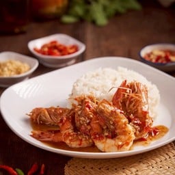 ผัดพริกสด(ราดข้าว)