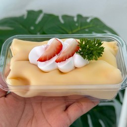 เครปเย็นสตรอว์เบอร์รี่