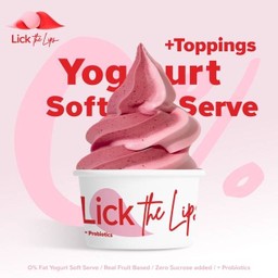 Soft Serve 0% Fat Yogurt + 3 Topping