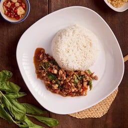 ผัดกะเพรา (ราดข้าว)
