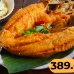 ปลากะพงทอด+ส้มตำ