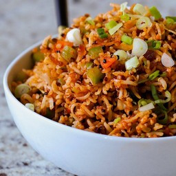 Veg Schezwan Fried Rice