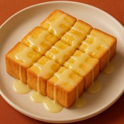 ขนมปังปิ้งเนยนม
