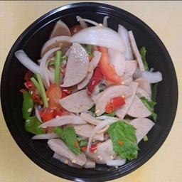 ยำวุ้นเส้นไก่ยอ