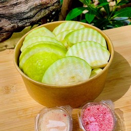 ฝรั่งกิมจู ปลอดสารพิษ พร้อมทาน