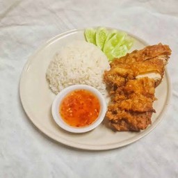 ข้าวไก่ทอด