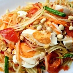 ตำไทยไข่เค็ม