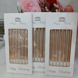 เทียนวันเกิดสีทอง